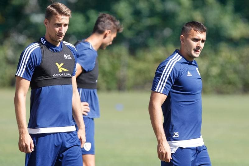 Football. Piast Gliwice. Training. 07.08.2018