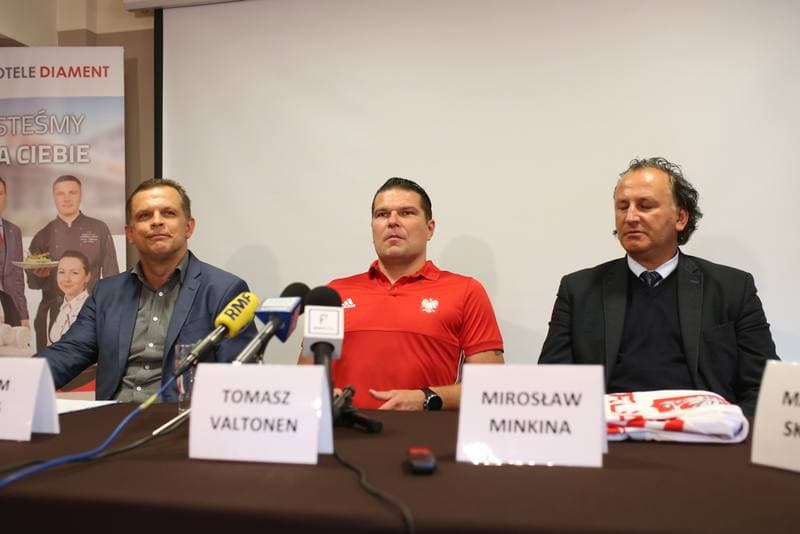 Ice Hockey. Poland national team. Press Conference. 21.08.2018