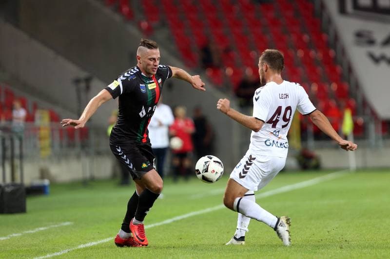 Football. Fortuna I Liga. GKS Tychy - Garbarnia Krakow. 22.08.2018