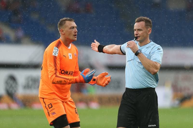 Football. Lotto Ekstraklasa. Piast Gliwice - Cracovia Krakow. 24.08.2018