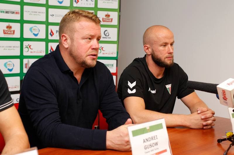 Ice Hockey. GKS Tychy. Press Conference. 29.08.2018