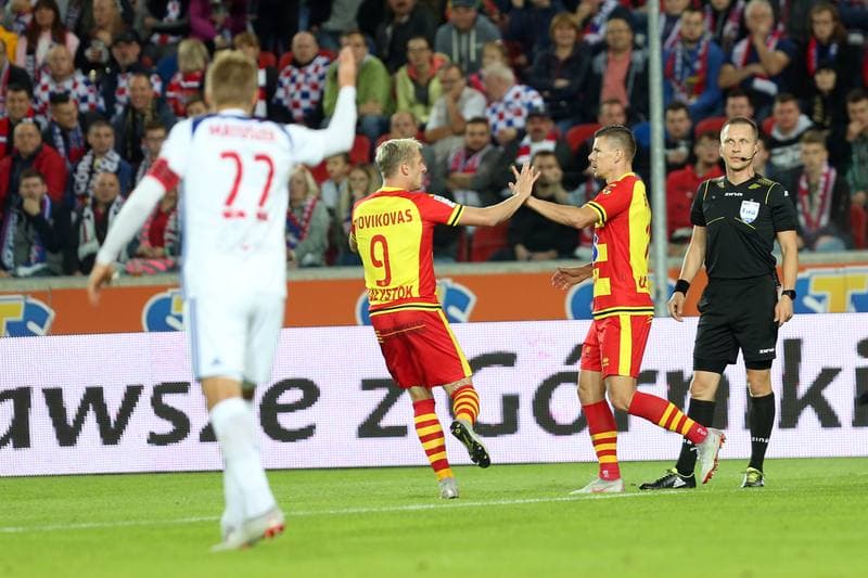 Football. Lotto Ekstraklasa. Gornik Zabrze - Jagiellonia Bialystok. 23.09.2018