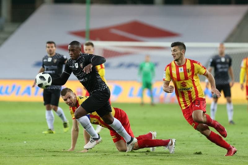 Football. Lotto Ekstraklasa. Korona Kielce - Zaglebie Sosnowiec. 24.09.2018