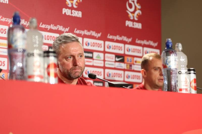 Football. Poland national team. Press Conference. 08.10.2018