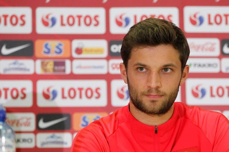 Football. Poland national team. Press Conference. 10.10.2018