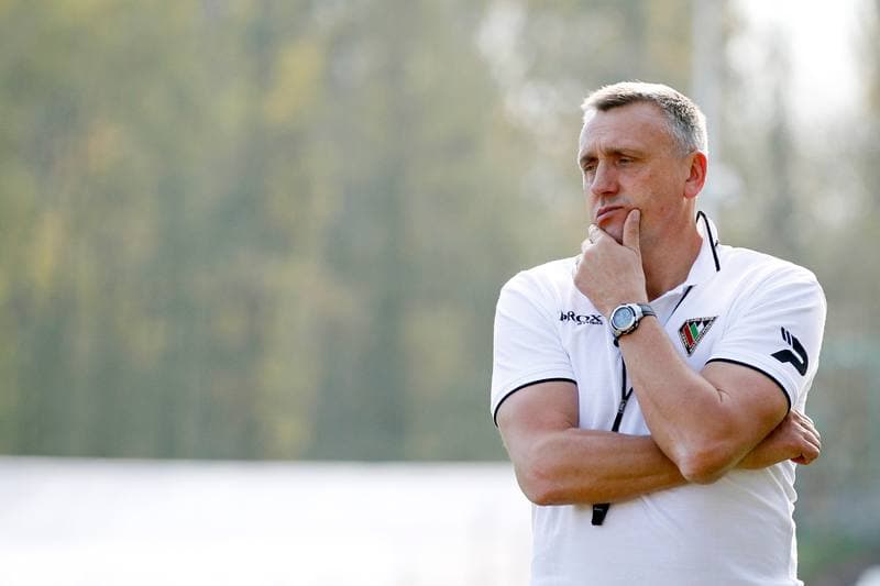 Football. Zaglebie Sosnowiec. Training. 16.10.2018