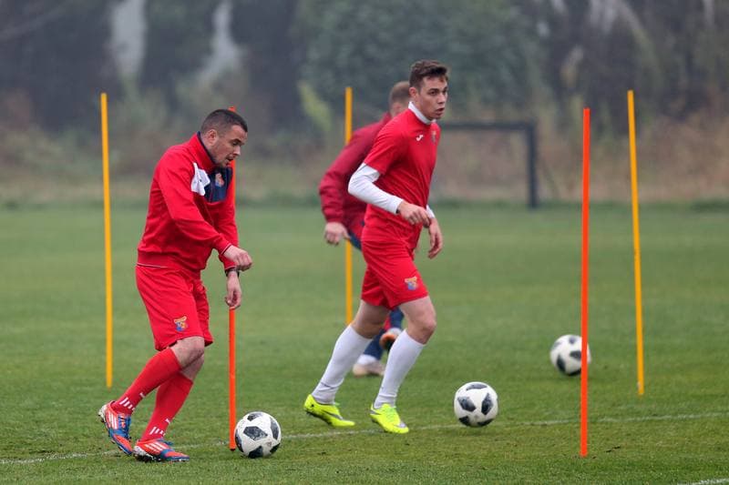 Football. APN Odra Wodzislaw Slaski. Training. 19.10.2018