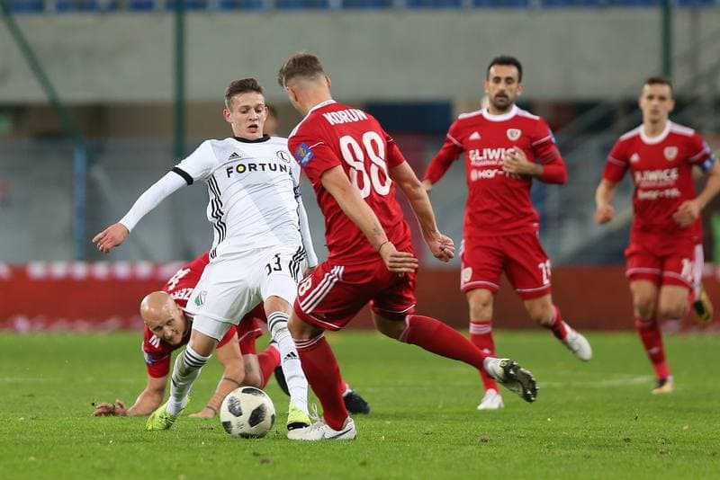 Football. Polish Cup. Piast Gliwice - Legia Warsaw. 30.10.2018
