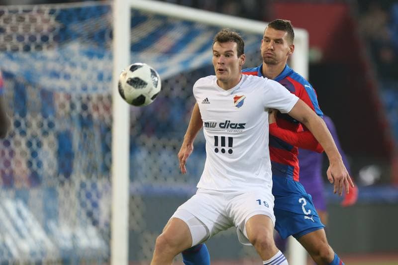 Football. Fortuna:Liga. Banik Ostrava - Viktoria Plzen. 03.11.2018