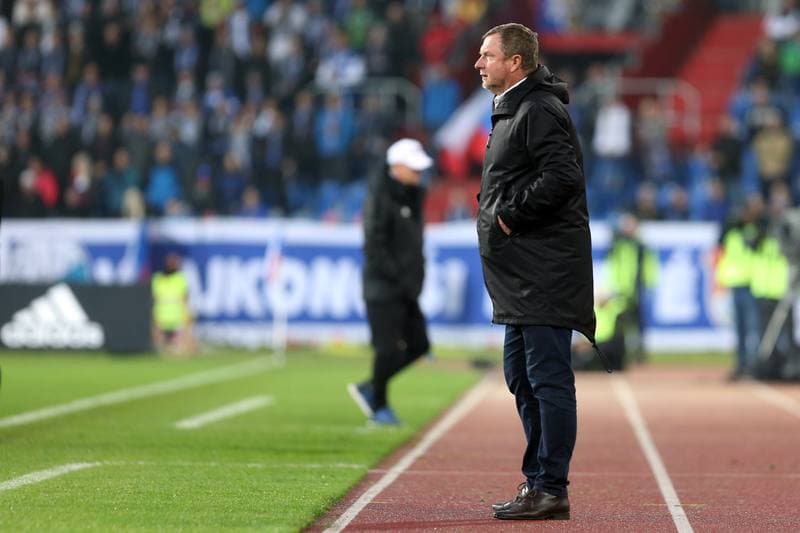 Football. Fortuna:Liga. Banik Ostrava - Viktoria Plzen. 03.11.2018