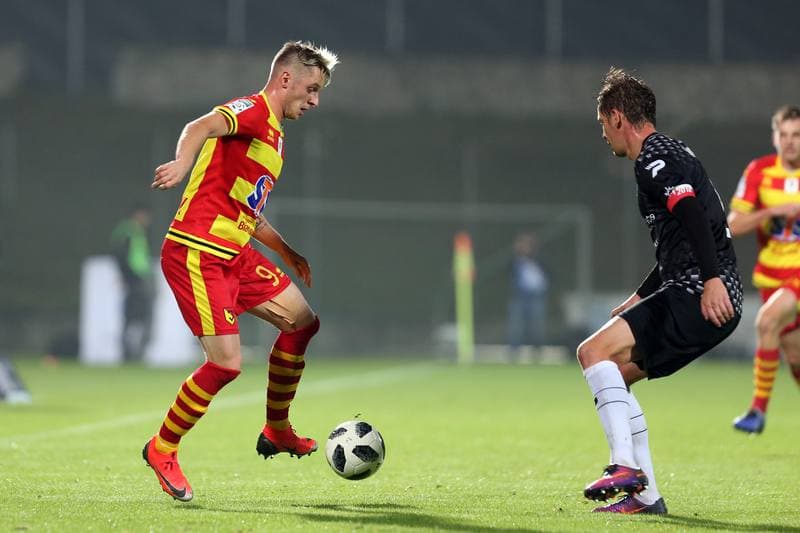 Football. Lotto Ekstraklasa. Zaglebie Sosnowiec - Jagiellonia Bialystok. 05.11.2018