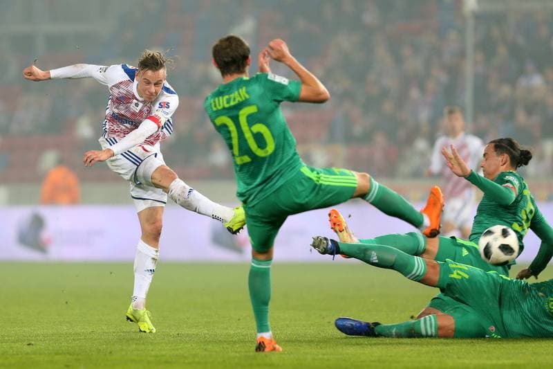 Football. Lotto Ekstraklasa. Gornik Zabrze - Slask Wroclaw. 09.11.2018