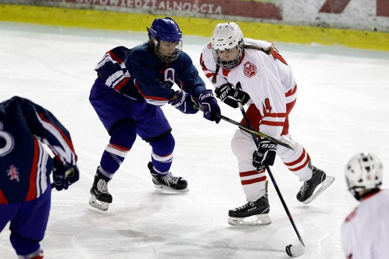 Ice Hockey. Women's U18 Championship. Poland - Great Britain. 10.11.2018
