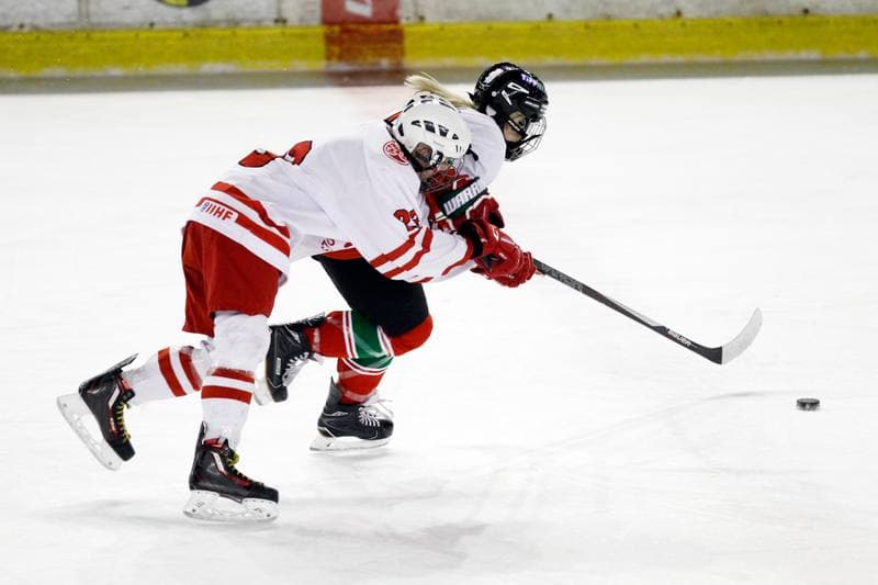 Ice Hockey. Women's U18 Championship. Poland - Hungary. 11.11.2018