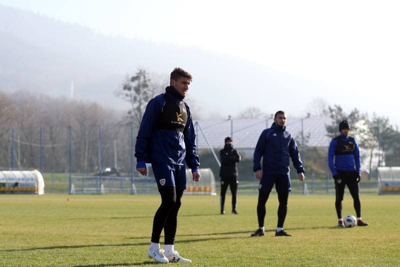 Football. Piast Gliwice. Training. 17.11.2018