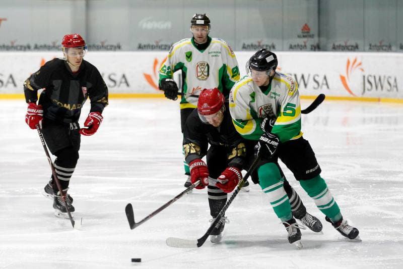 Ice Hockey. Polska Hokej Liga. JKH GKS Jastrzebie - Comarch Cracovia. 10.01.2019
