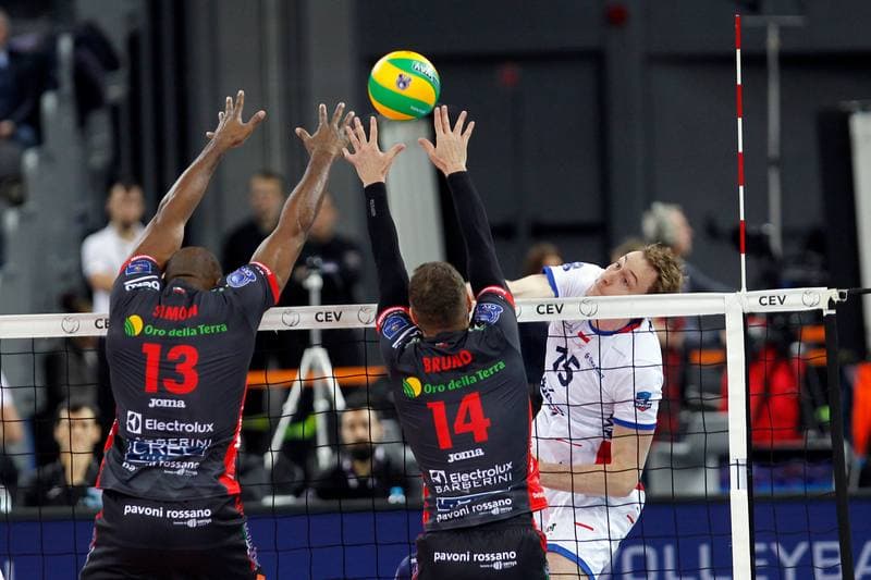 Volleyball. CEV Champions League. ZAKSA Kedzierzyn-Kozle - Cucine Lube Civitanova. 15.01.2019