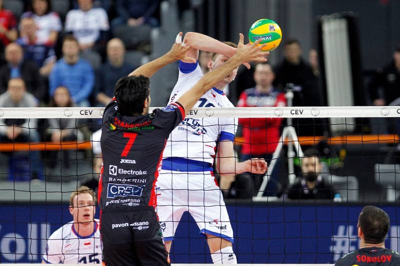 Volleyball. CEV Champions League. ZAKSA Kedzierzyn-Kozle - Cucine Lube Civitanova. 15.01.2019
