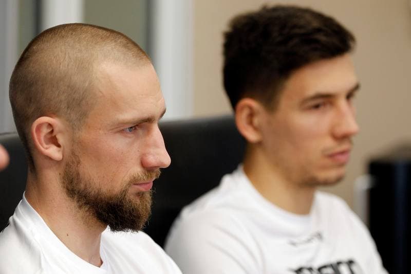 Football. Zaglebie Sosnowiec. Press Conference. 07.02.2019