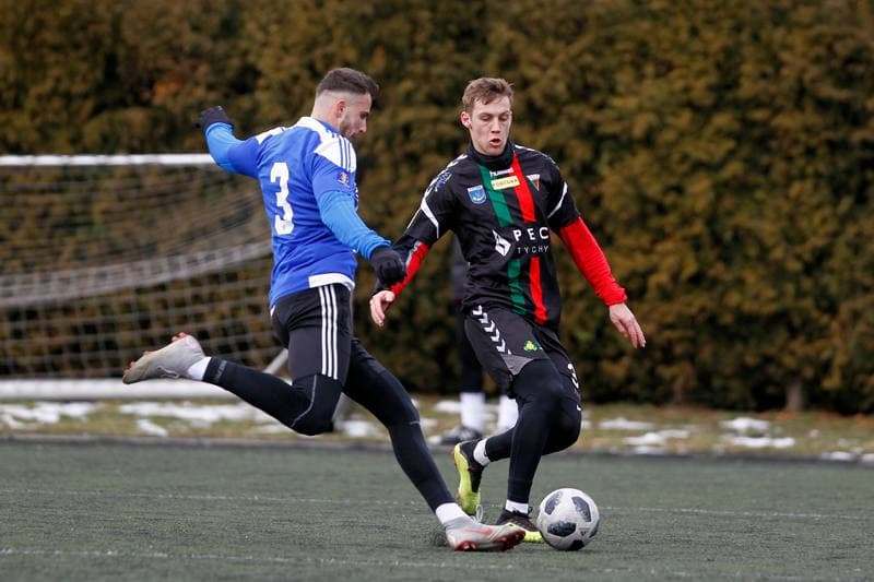Football. Sparing. GKS Tychy - Ruch Chorzow. 09.02.2019