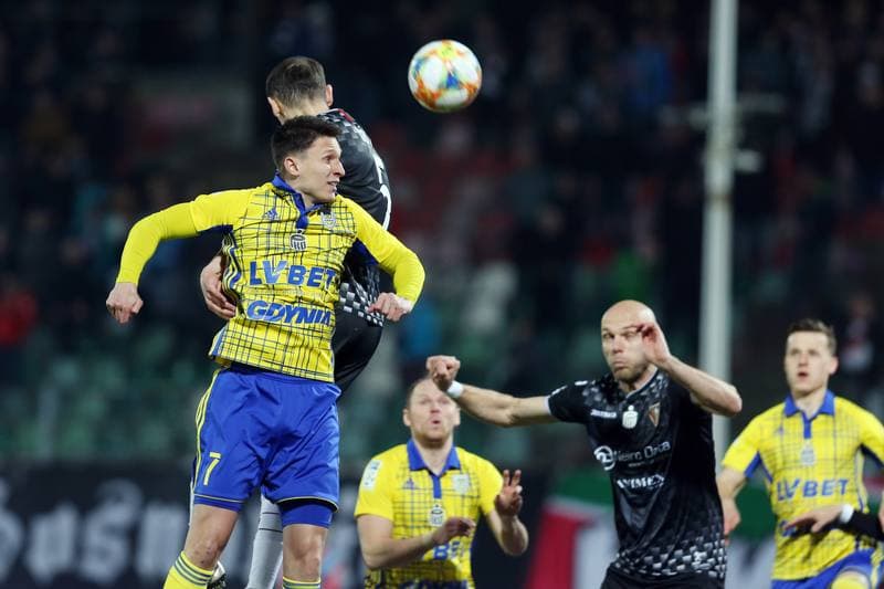 Football. Lotto Ekstraklasa. Zaglebie Sosnowiec - Arka Gdynia. 16.02.2019