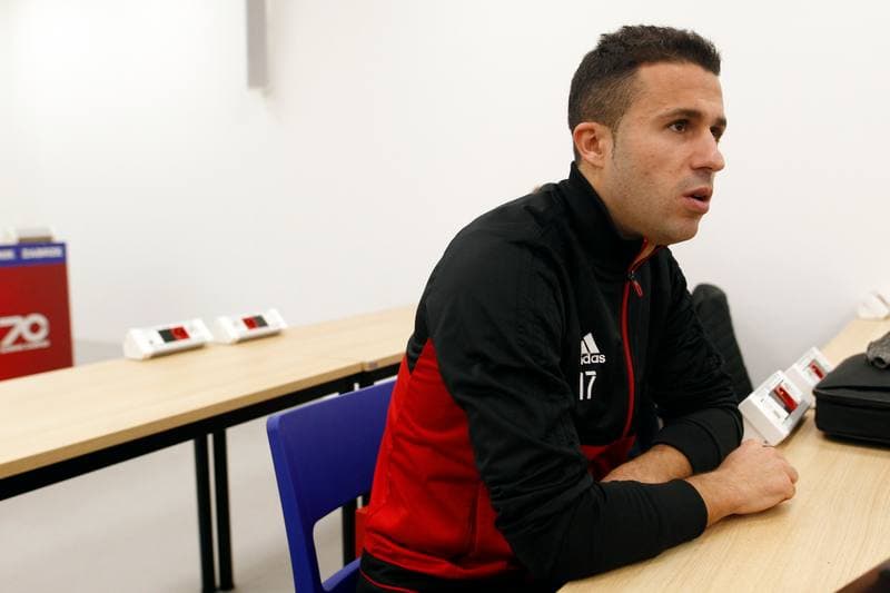 Football. Gornik Zabrze. Press Conference. 21.02.2019