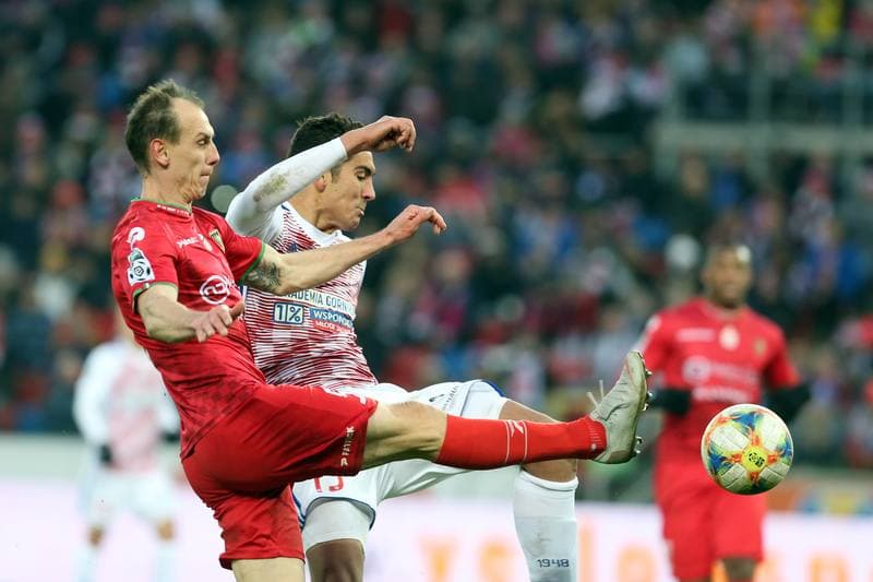 Football. Lotto Ekstraklasa. Gornik Zabrze - Zaglebie Sosnowiec. 23.02.2019