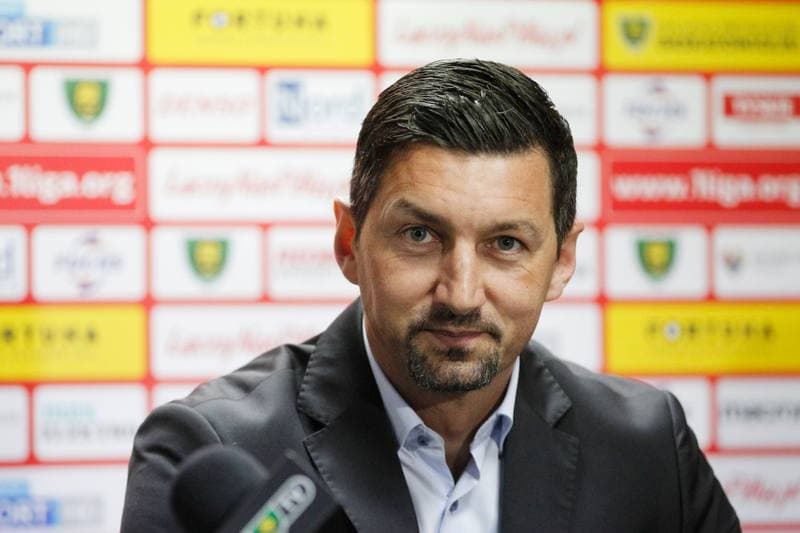 Football. GKS Katowice. Press Conference. 28.02.2019