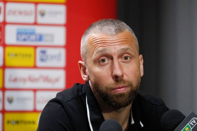 Football. GKS Katowice. Press Conference. 28.02.2019