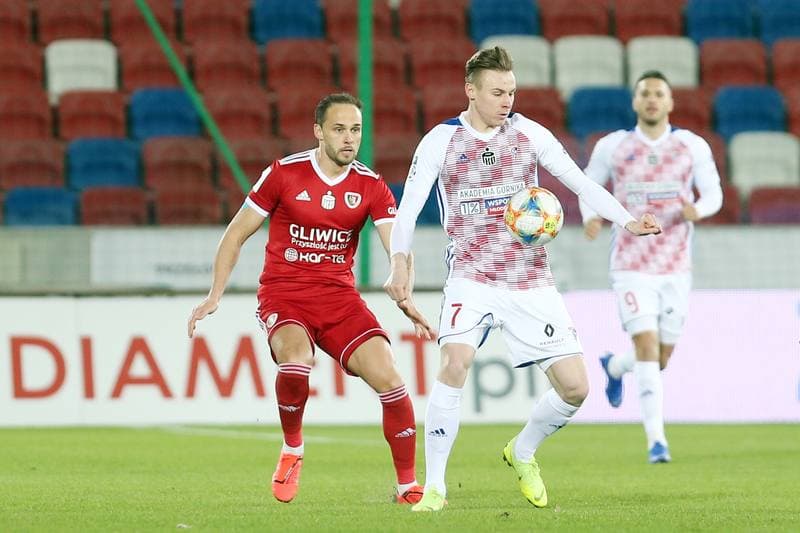 Football. Lotto Ekstraklasa. Gornik Zabrze - Piast Gliwice. 08.03.2019