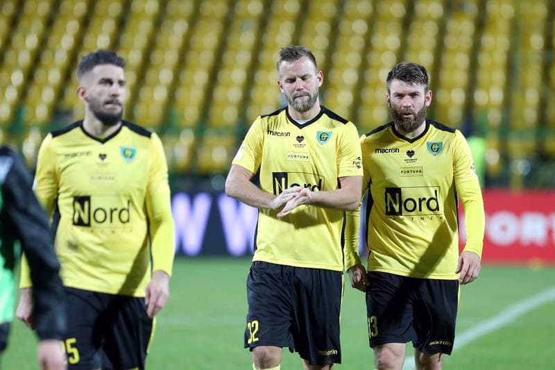 Football. Fortuna I Liga. GKS Katowice - Rakow Czestochowa. 09.03.2019
