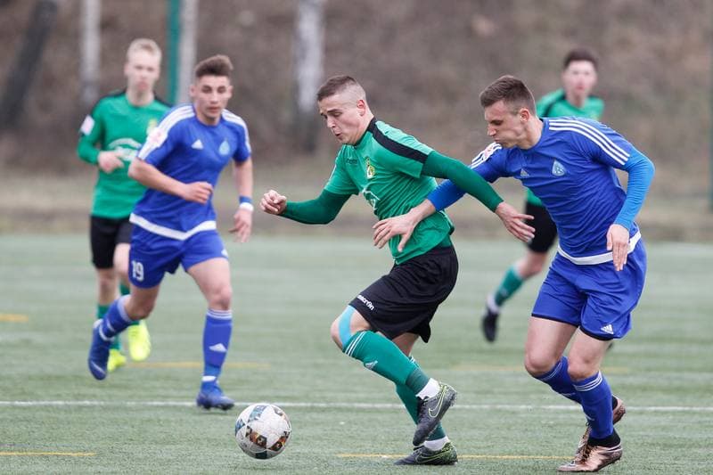 Football. Centralna Liga Juniorow. Ruch Chorzow - GKS Belchatow. 10.03.2019
