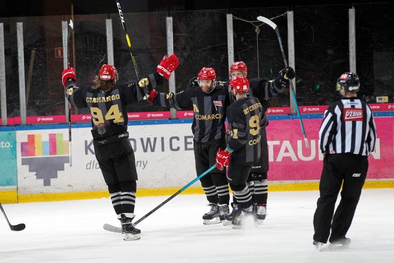 Ice Hockey. Polska Hokej Liga. Tauron KH GKS Katowice - Comarch Cracovia. 11.03.2019