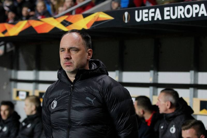 Football. UEFA Europa League. Slavia Prague - Sevilla FC. 14.03.2019