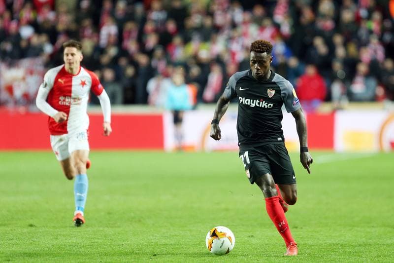 Football. UEFA Europa League. Slavia Prague - Sevilla FC. 14.03.2019