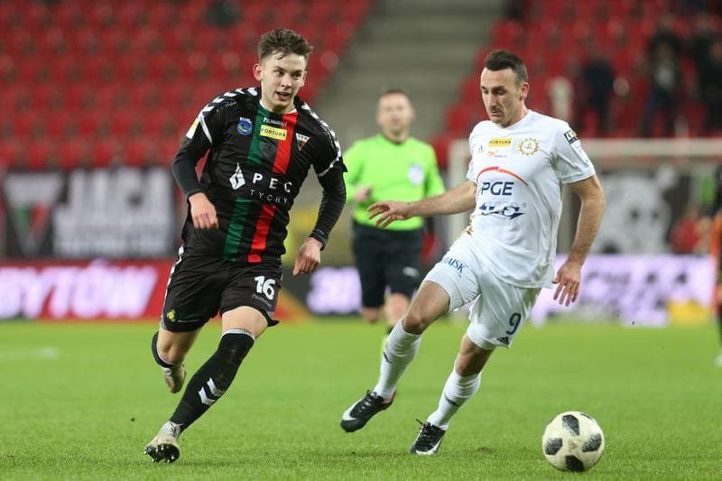 Football. Fortuna I Liga. GKS Tychy - Stal Mielec. 15.03.2019