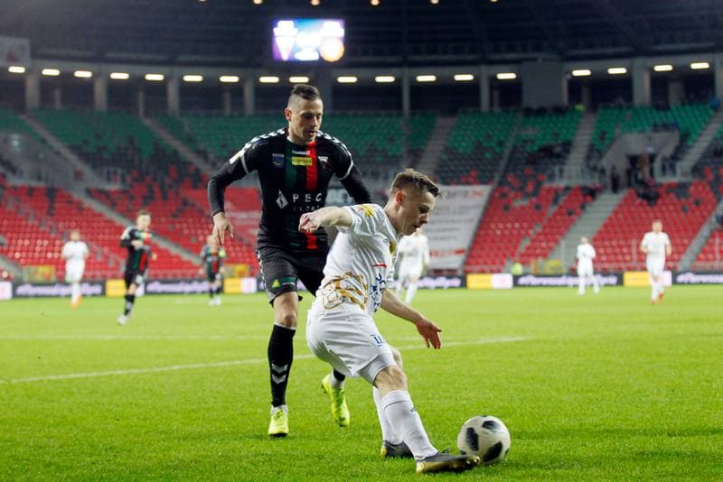 Football. Fortuna I Liga. GKS Tychy - Stal Mielec. 15.03.2019