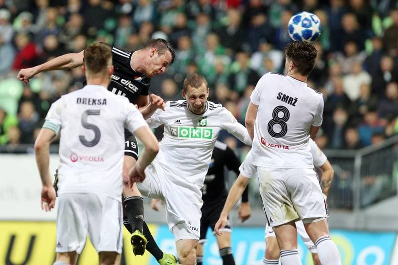 Football. Fortuna:Liga. Banik Ostrava - MFK Karvina. 29.03.2019