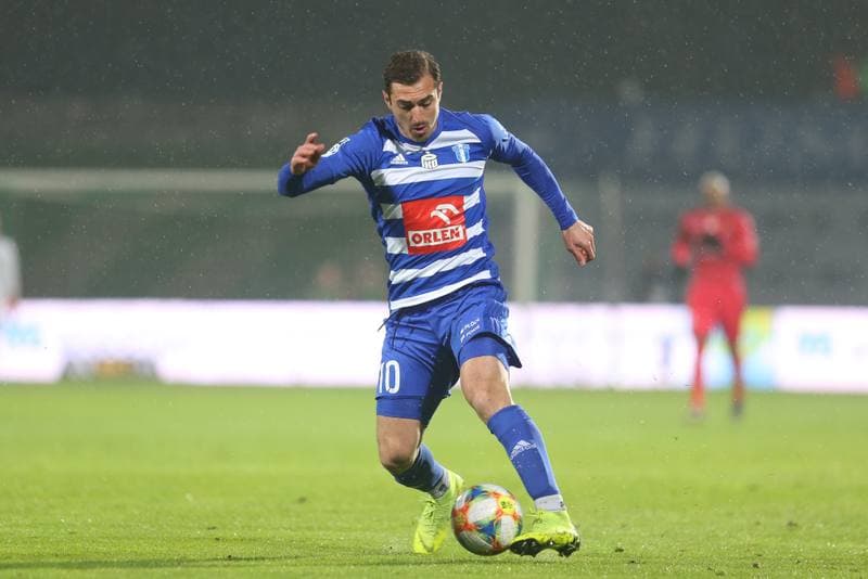 Football. Lotto Ekstraklasa. Zaglebie Sosnowiec - Wisla Plock. 13.04.2019