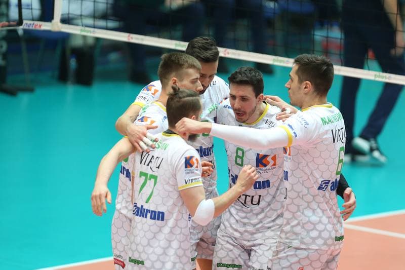 Volleyball. PlusLiga. Aluron Virtu Warta Zawiercie - ZAKSA Kedzierzyn-Kozle. 17.04.2019