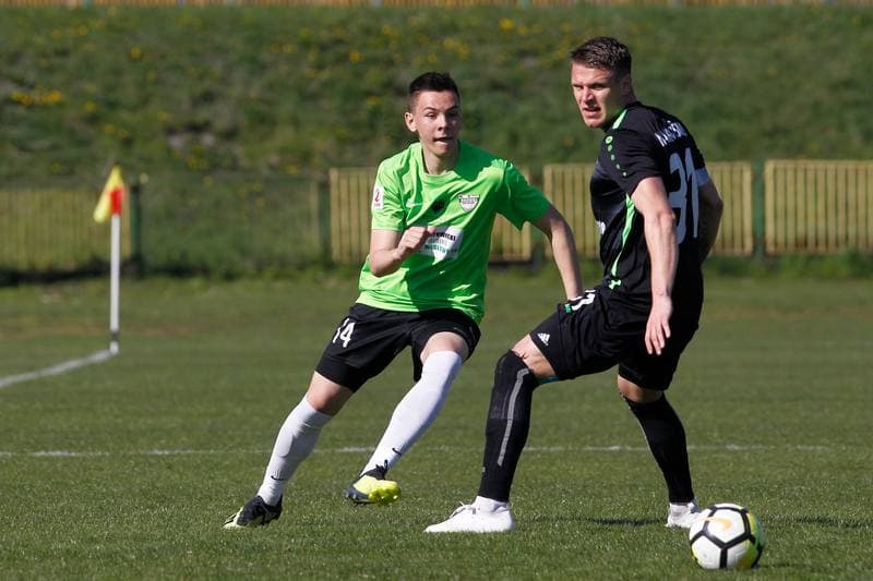 Football. II Liga. Rozwoj Katowice - Gornik Leczna. 18.04.2019