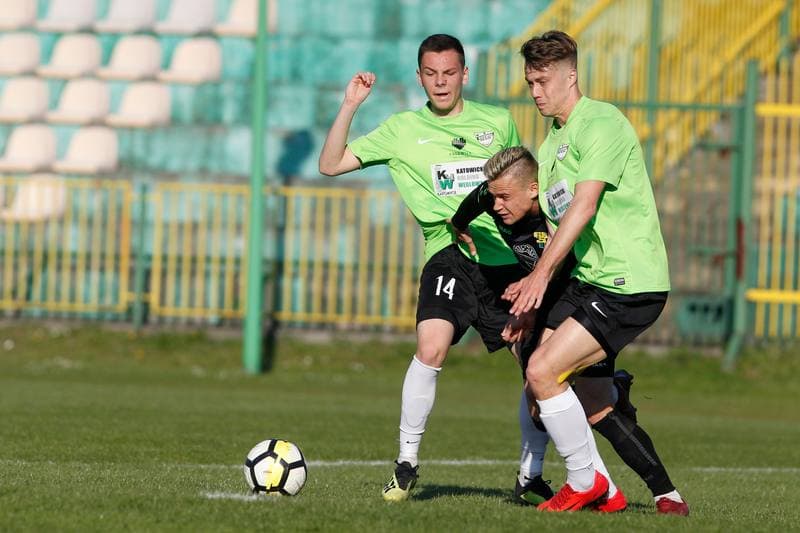 Football. II Liga. Rozwoj Katowice - Gornik Leczna. 18.04.2019