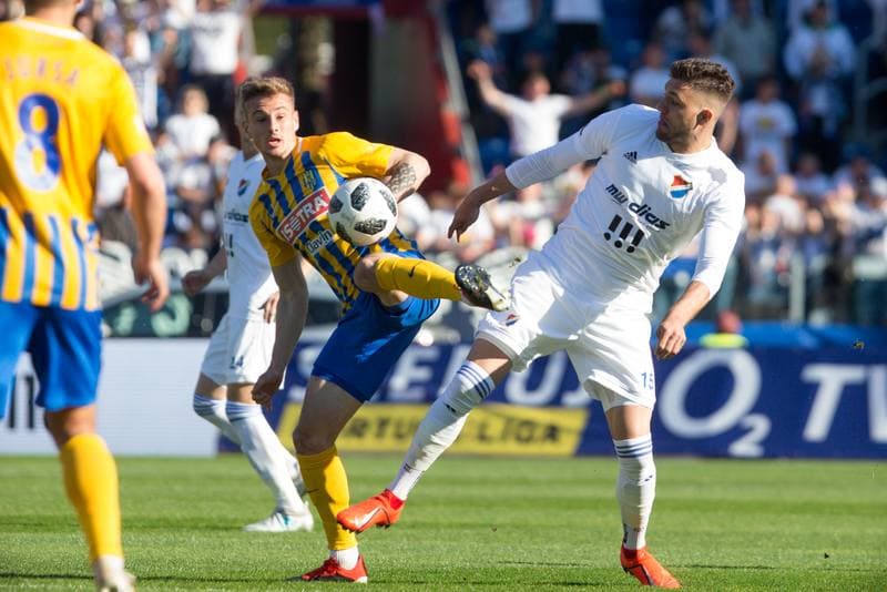 Football. Fortuna:Liga. Banik Ostrava - SFC Opava. 21.04.2019