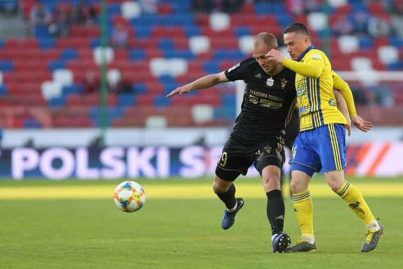 Football. Lotto Ekstraklasa. Gornik Zabrze - Arka Gdynia. 22.04.2019