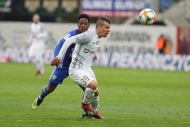 Football. Lotto Ekstraklasa. Piast Gliwice - Zaglebie Lubin. 23.04.2019