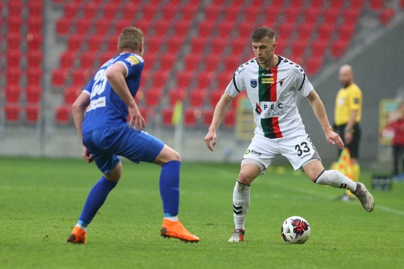 Football. Fortuna I Liga. GKS Tychy - Wigry Suwalki. 28.04.2019