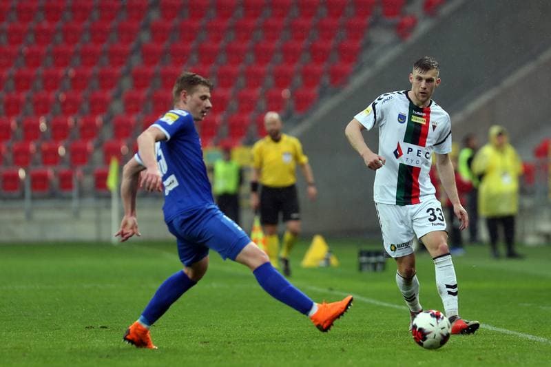 Football. Fortuna I Liga. GKS Tychy - Wigry Suwalki. 28.04.2019