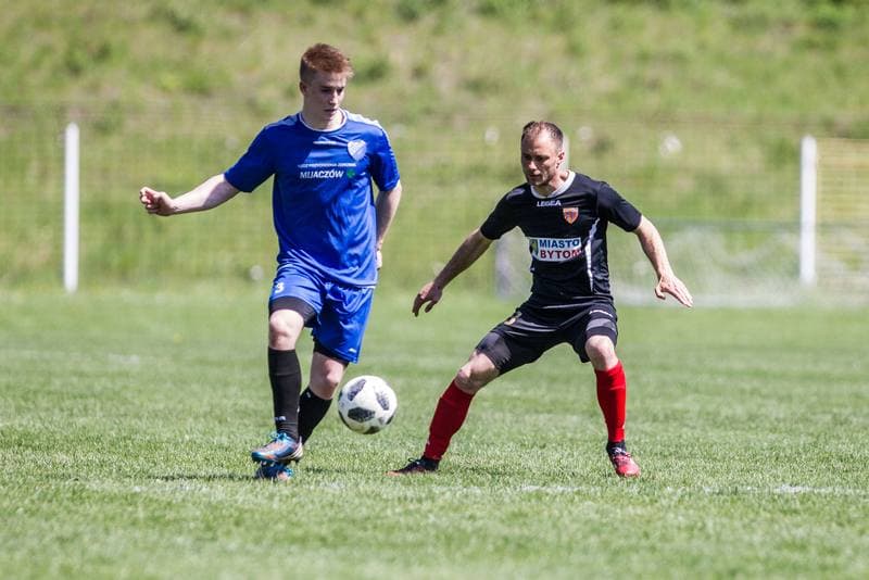 Football. Haiz IV Liga. Polonia Bytom - MKS Myszkow. 01.05.2019