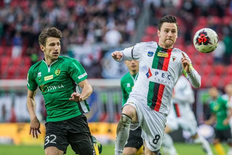 Football. Fortuna I Liga. GKS Tychy - GKS 1962 Jastrzebie. 01.05.2019