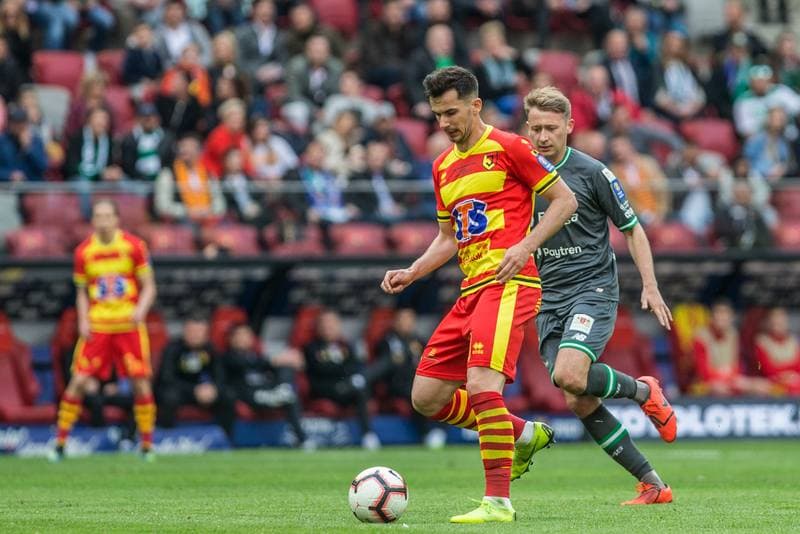 Football. Polish Cup. Jagiellonia Bialystok - Lechia Gdansk. 02.05.2019